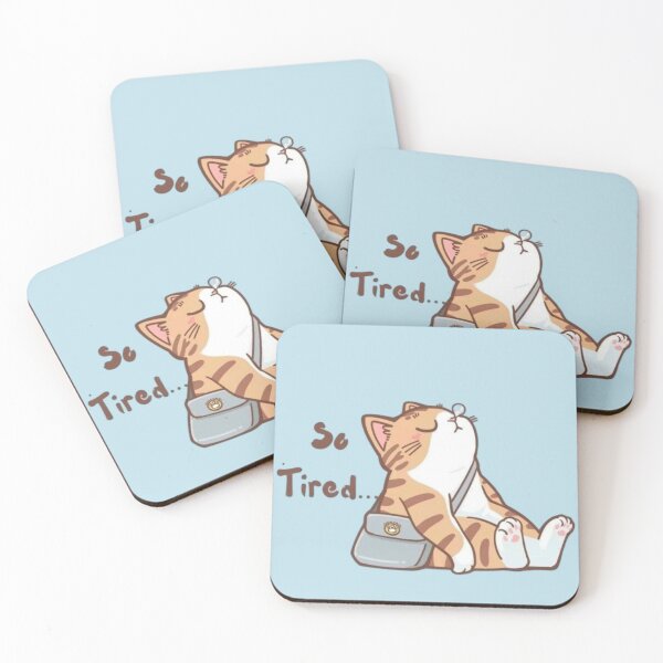 Item preview, So Tired Cat designed and sold by Blazed Vibes.