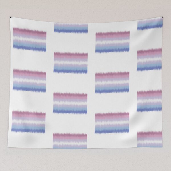 Item preview, Fuzzy Bigender Flag designed and sold by A4R0NN.