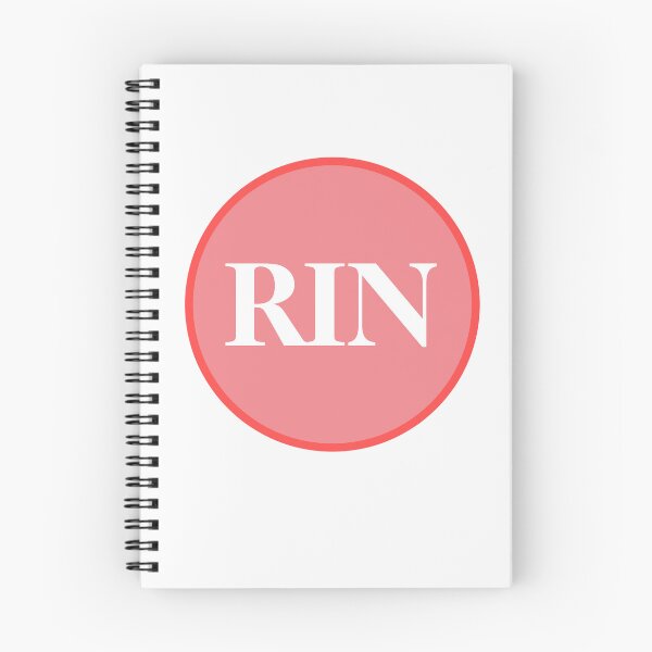 Item preview, Rin Girl Name Pink designed and sold by Monika Howarth.