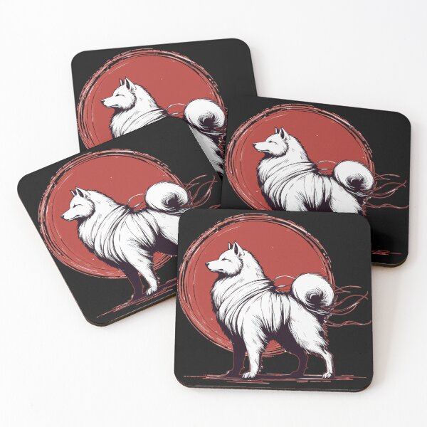 Item preview, Sumie Samurai Shiba Inu Dog designed and sold by TomFrontierArt.