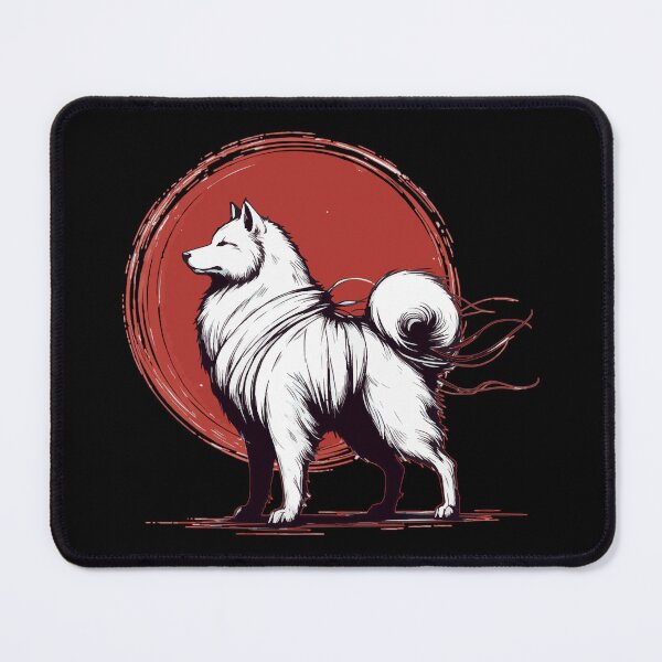 Item preview, Sumie Samurai Shiba Inu Dog designed and sold by TomFrontierArt.