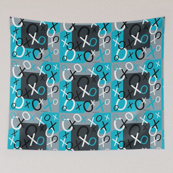 Item preview, X and O (Blue) designed and sold by SA-DEZIGNS.