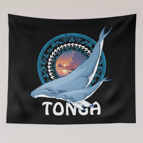Item preview, Tonga humpback whale designed and sold by NicGrayGraphic.
