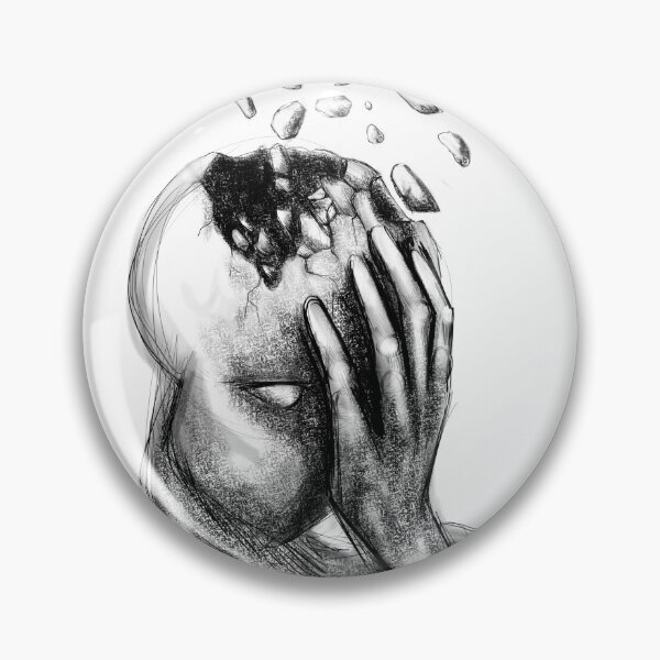 Item preview, Cracked Skull designed and sold by Fearshift.