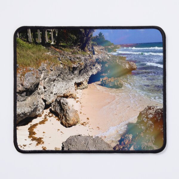 Item preview, Abandoned Beach In Beautiful Barbados designed and sold by Rhia-Black.