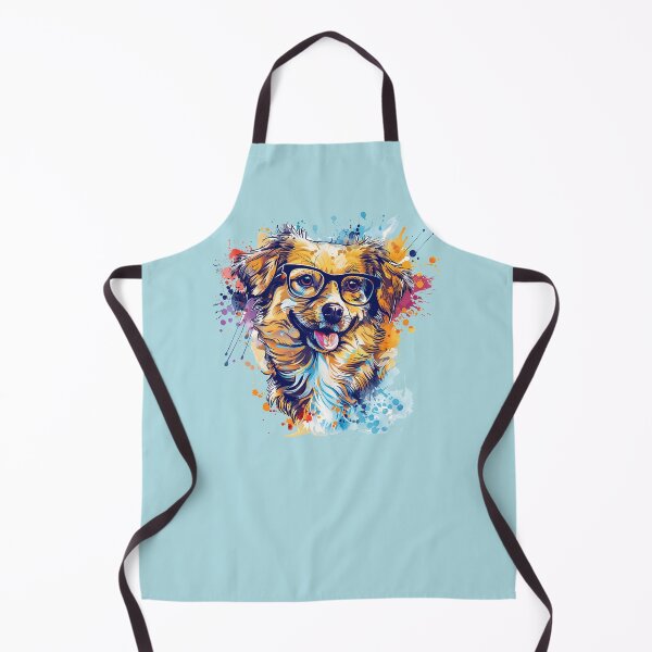 Item preview, Dog in Glasses Beautiful Design designed and sold by BellinaKidsArt.