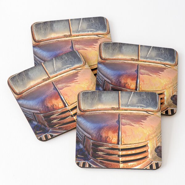 Item preview, Rustic Orange Truck designed and sold by Carol Gilden.