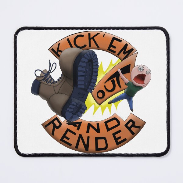 Item preview, kick em out and render designed and sold by mdeshaye.