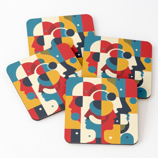 Item preview, Abstract faces designed and sold by Silbays.