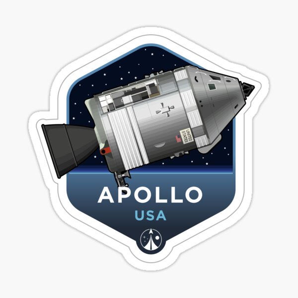 Space Race Series - APOLLO Sticker