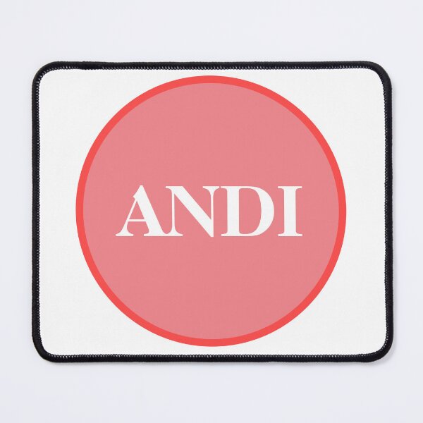 Item preview, Andi Name Pink girl designed and sold by Monika Howarth.