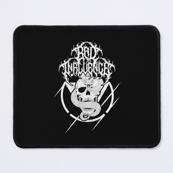 Item preview, White Bad Influence Skull Snake designed and sold by KumosBrand.