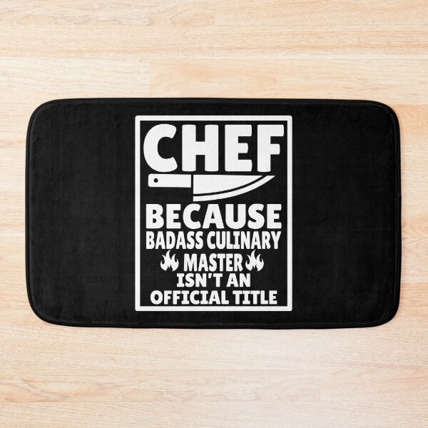 Item preview, Badass Culinary Master - Funny Chef quote. Humorous Gift for chefs and cooks designed and sold by Unitepeople.