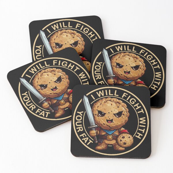 Item preview, Cookie warrior fight with fat cookie diet designed and sold by Szkicerka.