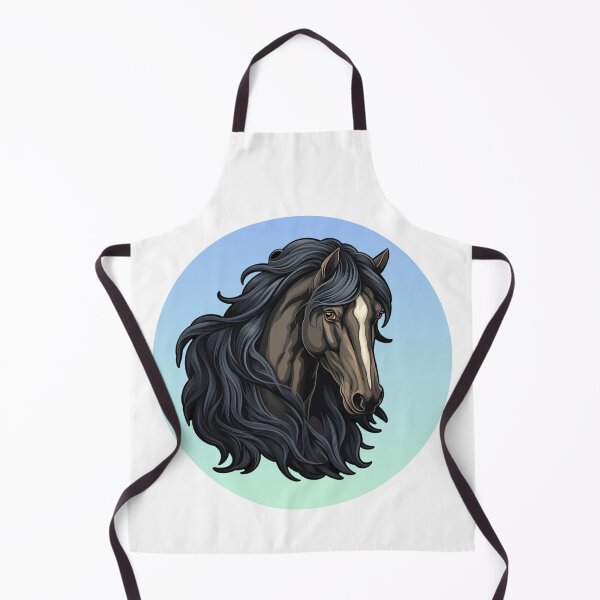 Item preview, Horses! AI image of a dignified horse with a touch of artistic embellishment. designed and sold by ArtOfEalaine.