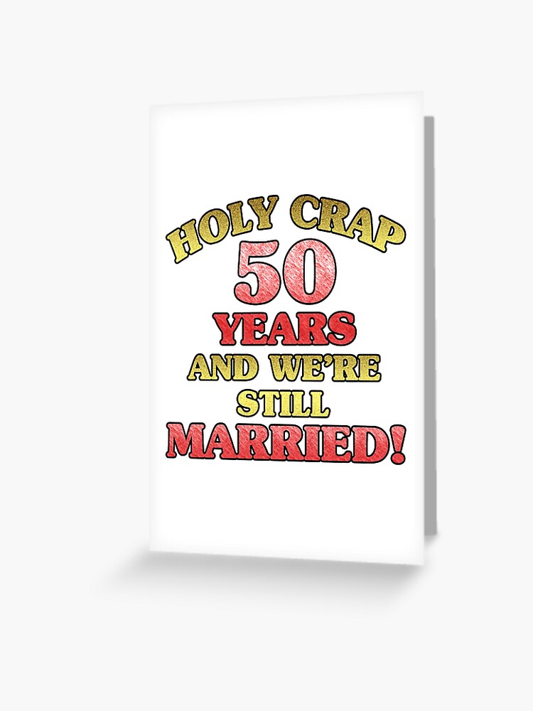 50 Year Anniversary Gift 50th Wedding Married Funny Graphic Shirt | Bobotemp