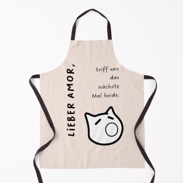 Item preview, Lieber Amor, beim nächsten Mal triff uns beide | Cute Dog Illustration designed and sold by RM-Journey.