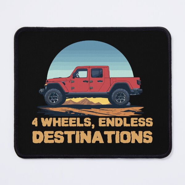 Item preview, 4 wheels, endless destinations designed and sold by mksjr.