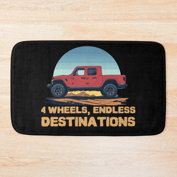 Item preview, 4 wheels, endless destinations designed and sold by mksjr.