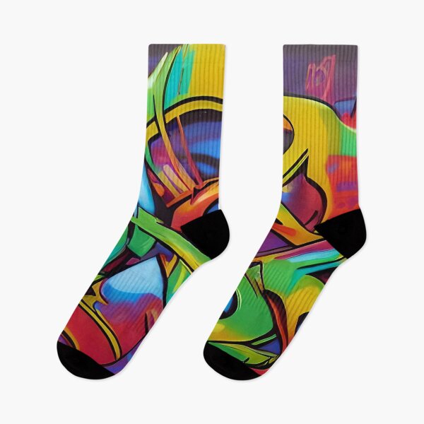 Item preview, Urban Street Art – Bold Abstract Modern Graffiti Design | 201 designed and sold by City Graffix Design Co..
