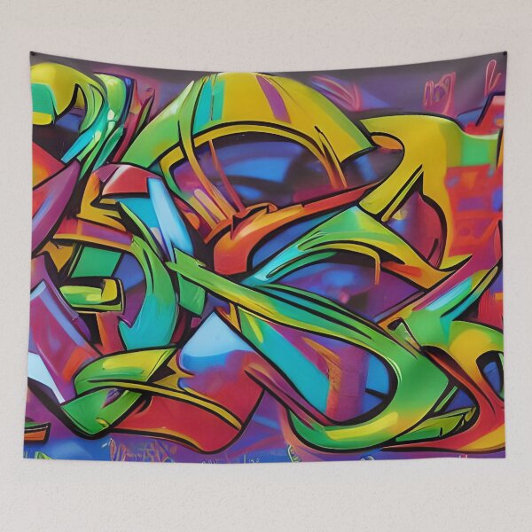 Item preview, Urban Street Art – Bold Abstract Modern Graffiti Design | 201 designed and sold by City Graffix Design Co..