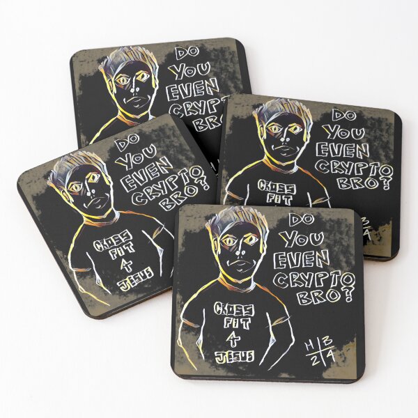 Item preview, Do You Even Crypto Bro? designed and sold by Infernal Machines.