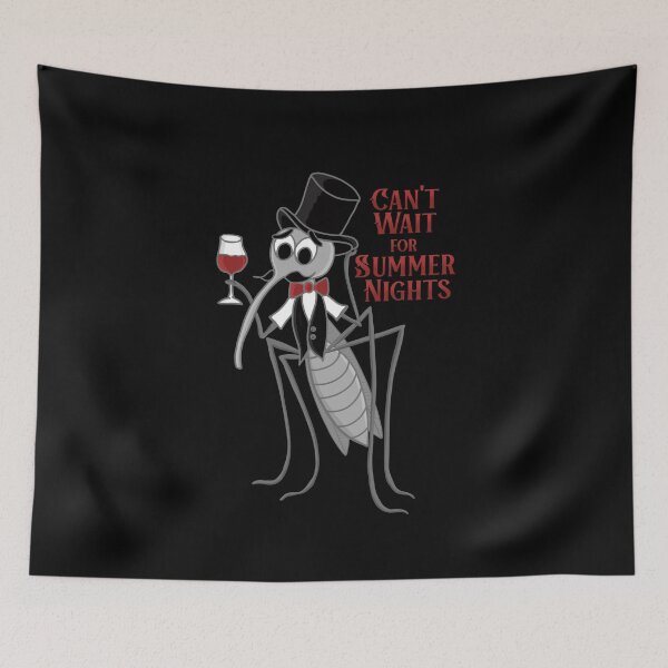 Item preview, Can't Wait For Summer Nights - Mosquito designed and sold by SeledineArt.