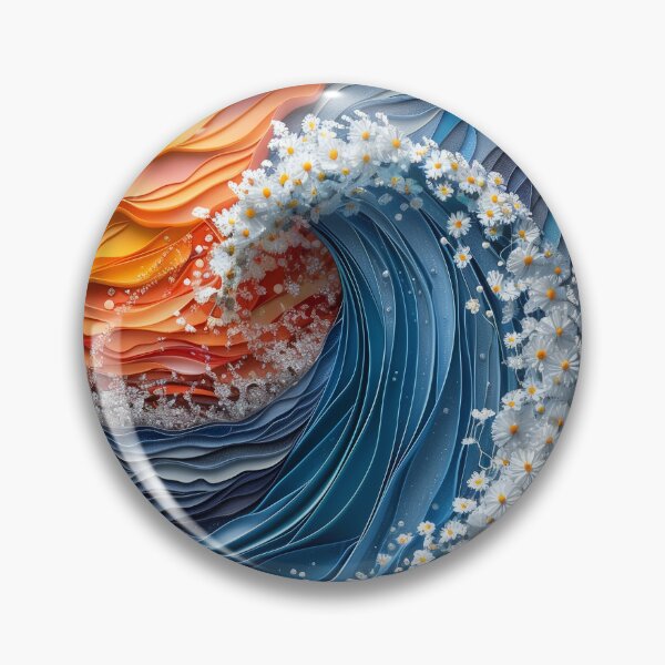 Item preview, wave of flowers - Illusion sea world designed and sold by ForNext.