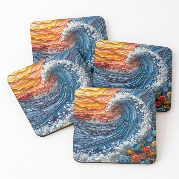 Item preview, wave of flowers - Illusion sea world designed and sold by ForNext.