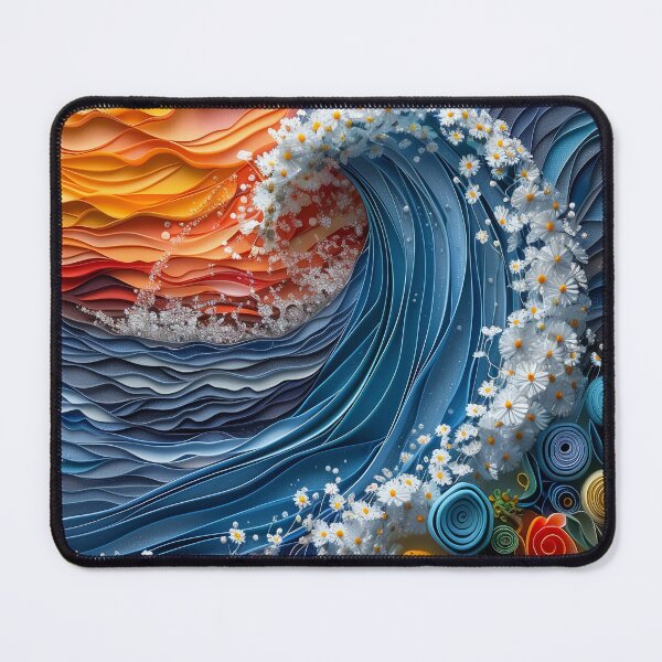 Item preview, wave of flowers - Illusion sea world designed and sold by ForNext.