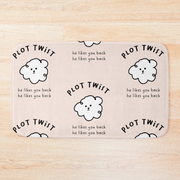 Item preview, Plot twist - He likes you back | Cute Dog Illustration designed and sold by RM-Journey.