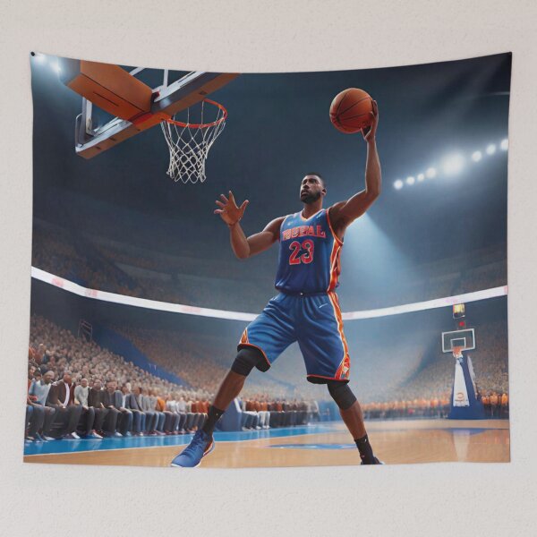 Item preview, Sky Soarer: Basketball Dunker Extraordinaire designed and sold by GrizzlyCollective.