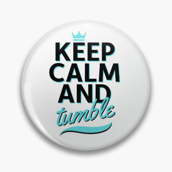 Item preview, Keep Calm and Tumble - Gymnastics & Tumbling Enthusiast Design designed and sold by rofocreative.