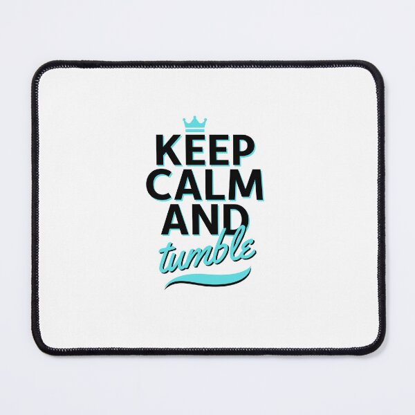 Item preview, Keep Calm and Tumble - Gymnastics & Tumbling Enthusiast Design designed and sold by rofocreative.