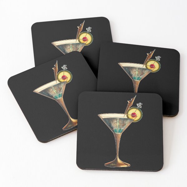 Item preview, Atomic Space Age Martini designed and sold by Lee Hiller Designs.