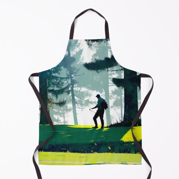 Item preview, Forest Search: Golfer in the Woods designed and sold by GrizzlyCollective.