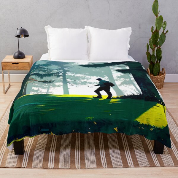 Item preview, Forest Search: Golfer in the Woods designed and sold by GrizzlyCollective.