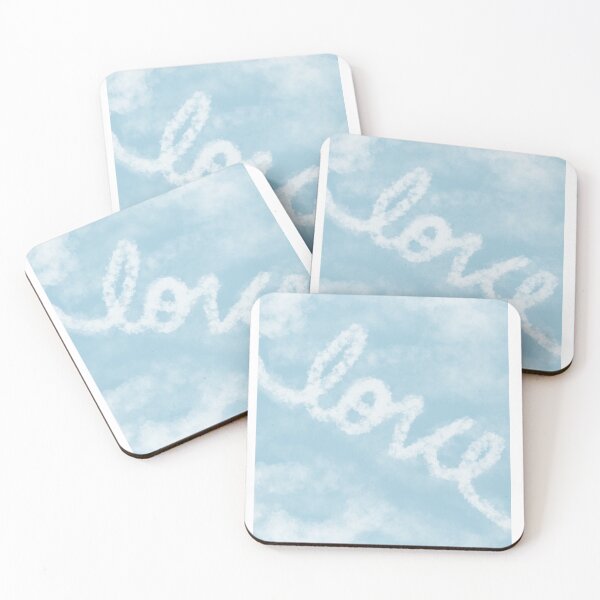 Item preview, Cloud Love Text Sky Writing Artwork designed and sold by TheEclecticKat.
