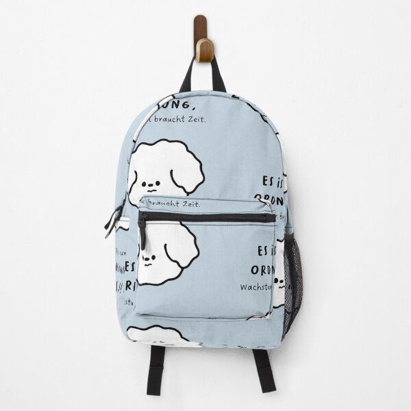 Item preview, Es ist in Ordnung, Wachstum braucht Zeit | Cute Dog Illustration designed and sold by RM-Journey.