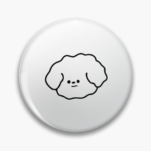 Item preview, Adorable Doggy Illustration | Cute Minimalist Line Drawing designed and sold by RM-Journey.