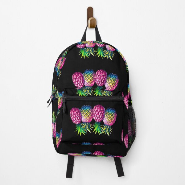 Item preview, Vibrant Pineapple Foursome FMFM | Black designed and sold by JLEmporium.
