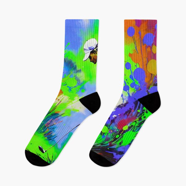 Item preview, Dynamic Drive: Color Splatter Golfer Design designed and sold by GrizzlyCollective.