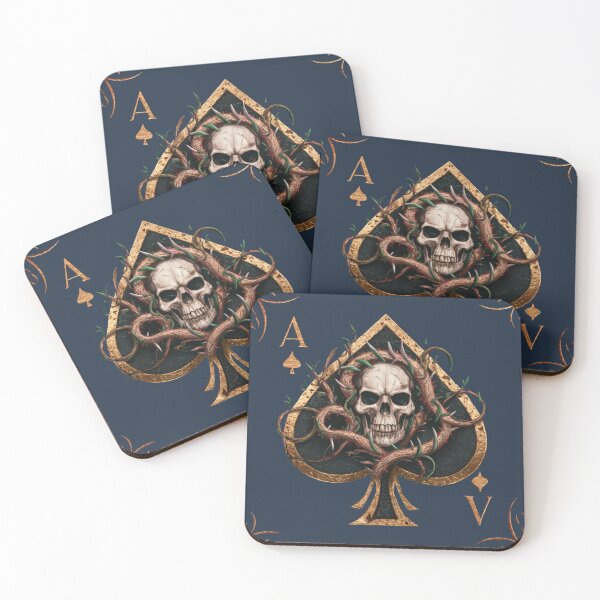 Item preview, Death skull of Ace of spades proof  designed and sold by Ajax90.