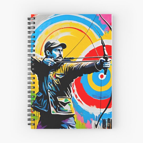 Item preview, Bullseye Archer: Precision in Action designed and sold by GrizzlyCollective.