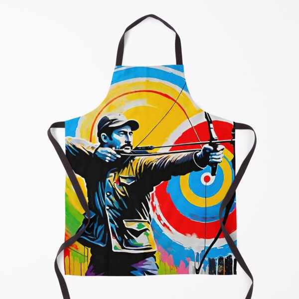 Item preview, Bullseye Archer: Precision in Action designed and sold by GrizzlyCollective.