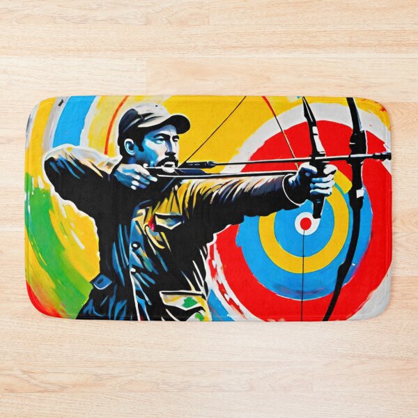 Item preview, Bullseye Archer: Precision in Action designed and sold by GrizzlyCollective.