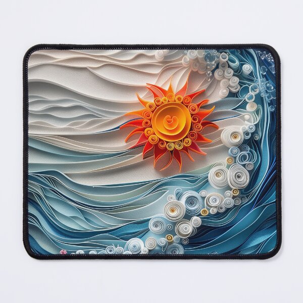 Item preview, waves over the sun - Illusion sea world designed and sold by ForNext.