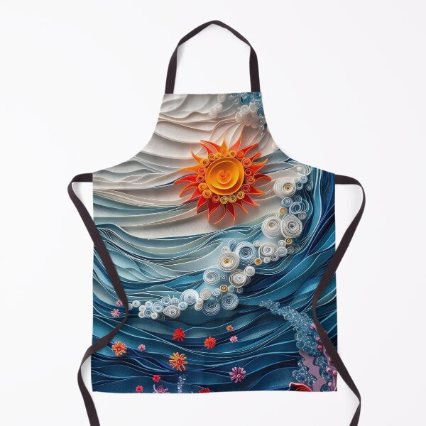 Item preview, waves over the sun - Illusion sea world designed and sold by ForNext.