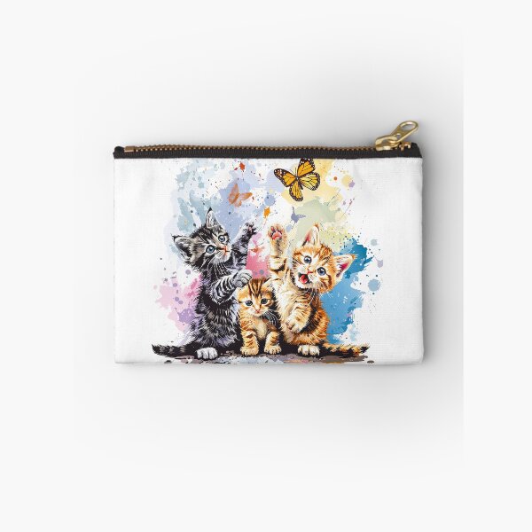 Item preview, Kittens and Butterflies designed and sold by BellinaKidsArt.