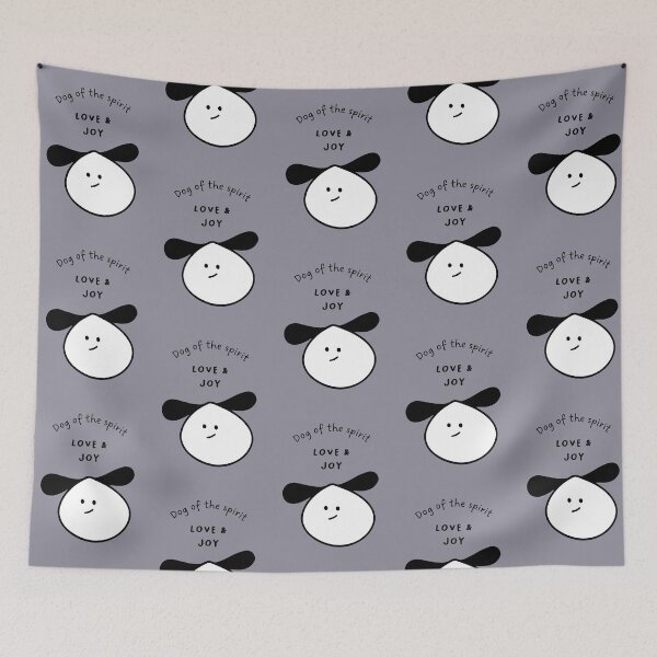 Item preview, Dog of the spirit - Love & Joy | Cute Dog Illustration designed and sold by RM-Journey.